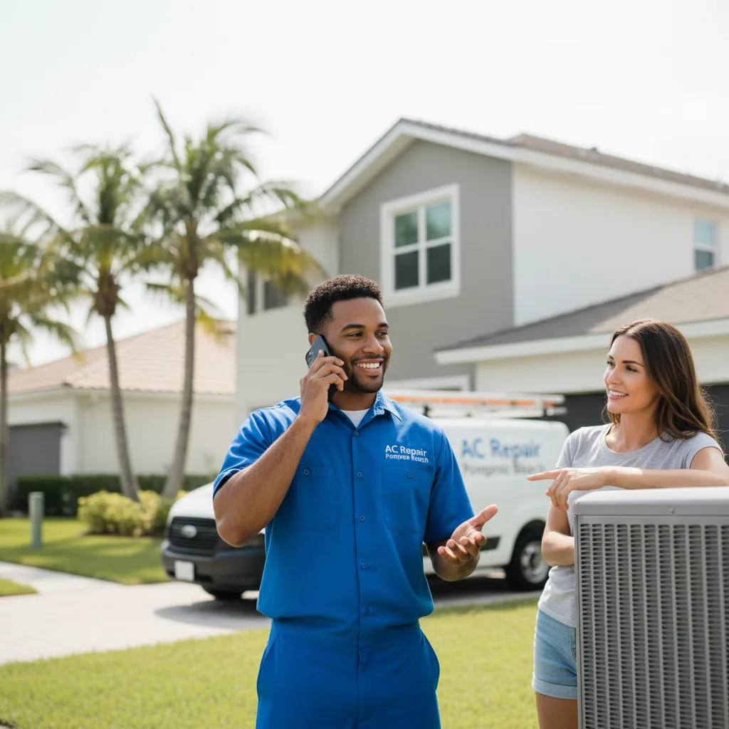 AC Repair Pompano Beach customer support in West Allis